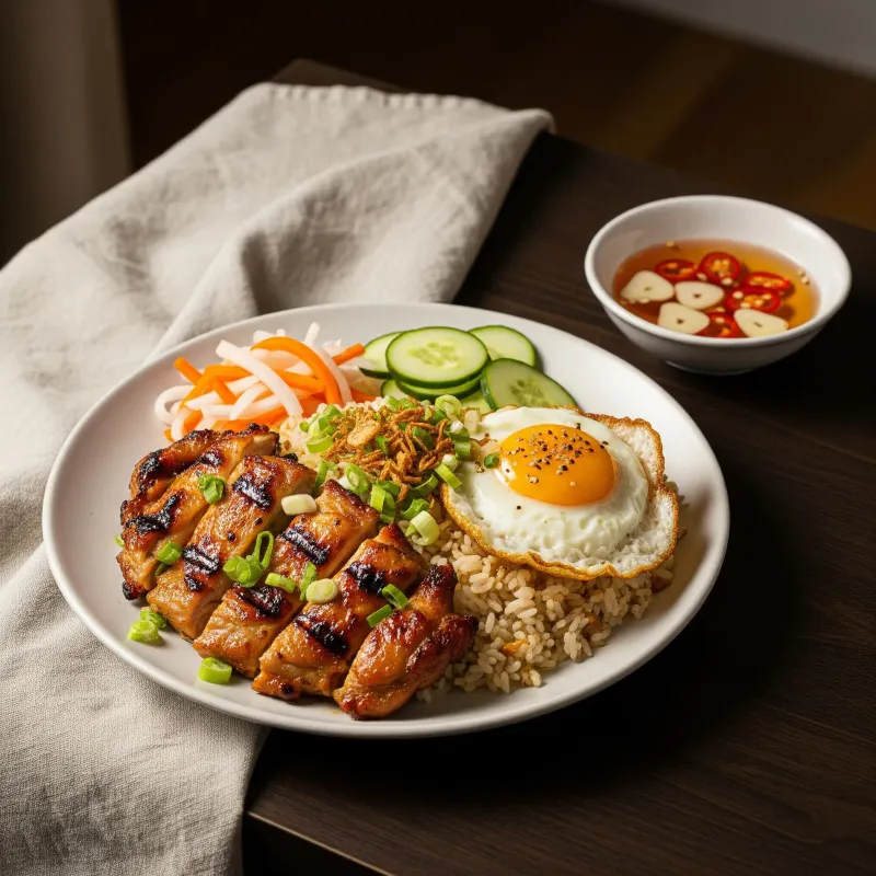 33. Grilled Chicken Rice Plate